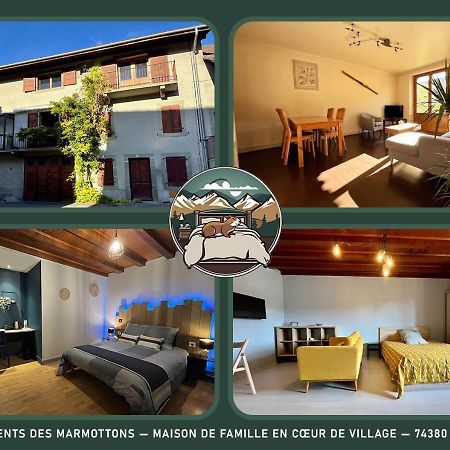 Logements Des Marmottons - Coeur De Village A Bonne Bonne-sur-Ménoge Exterior foto